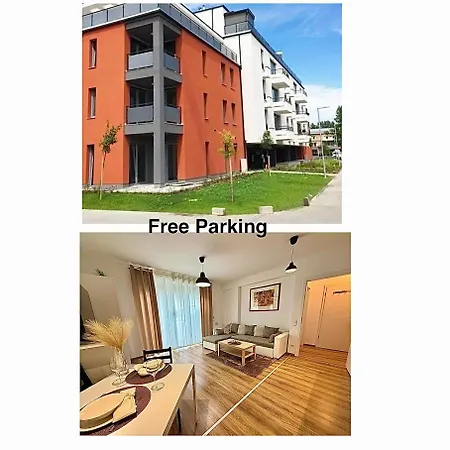 Local-lux F4 - Free Parking & Balcony * Kecskemet